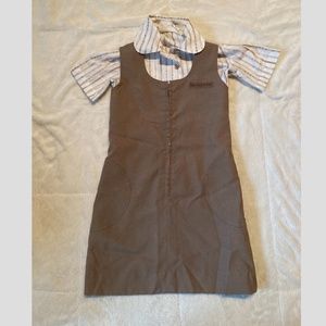 VINTAGE RARE 1973 GIRL SCOUTS BROWNIES UNIFORM!